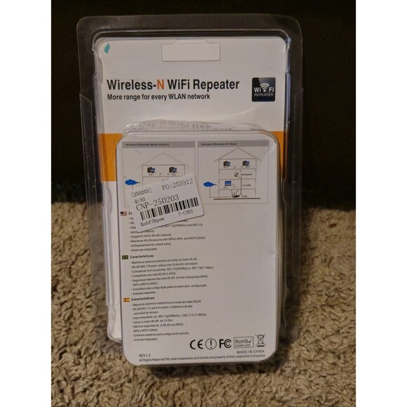 MECO Wifi 300M Wireless Network Signal Amplifier Signal Enhancement - Picture 2 of 4